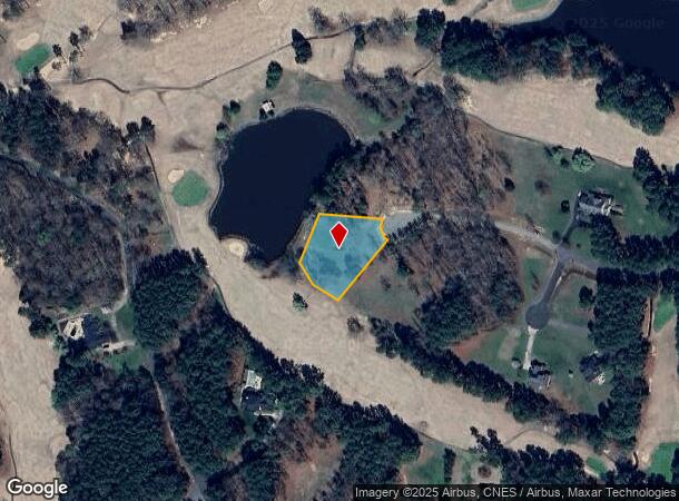 Caswell Pines Clubhouse Dr, Blanch, NC Parcel Map