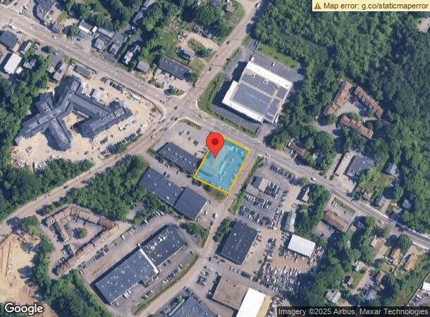  1239 Washington St, East Weymouth, MA Parcel Map