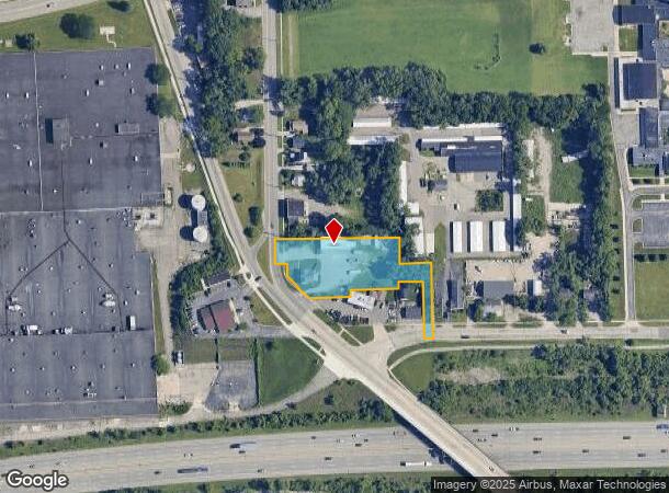  345 S Prospect St, Ypsilanti, MI Parcel Map