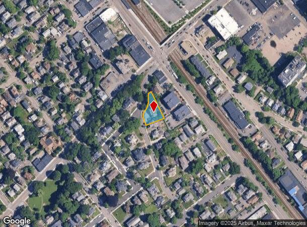  16 Grand View Ave, Quincy, MA Parcel Map