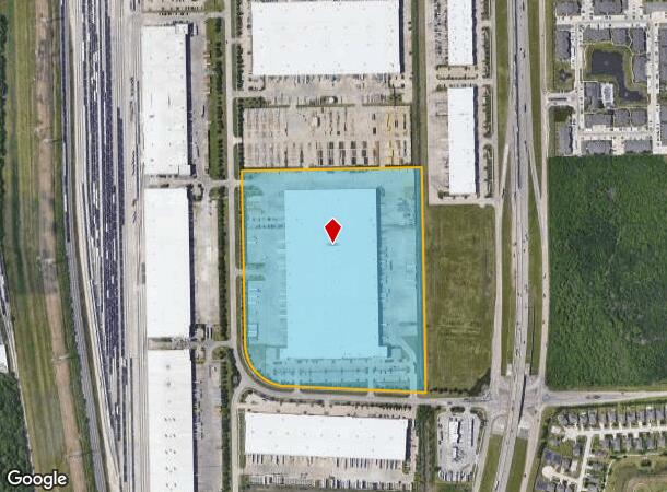  1302 Wharton Weems Blvd, La Porte, TX Parcel Map