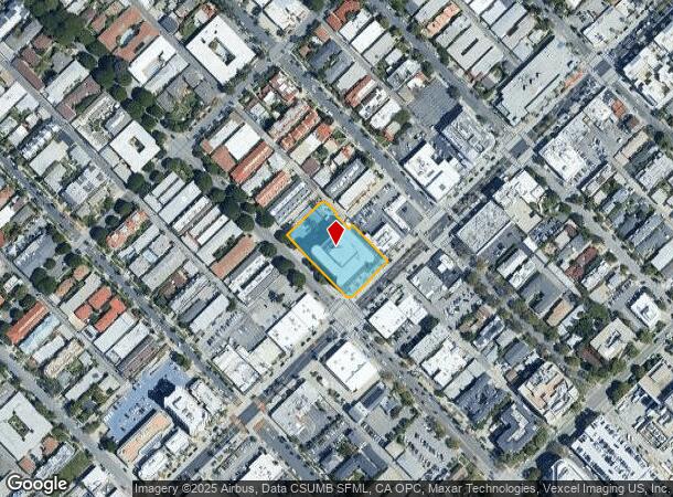 2001 Wilshire Blvd, Santa Monica, CA Parcel Map