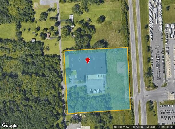  6938 Kinne St, East Syracuse, NY Parcel Map