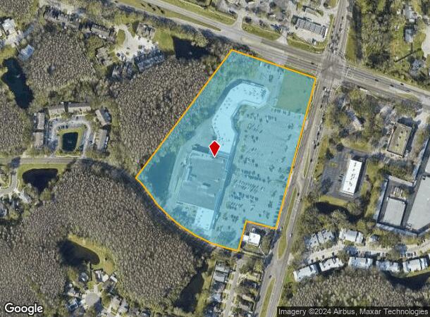  12020 Anderson Rd, Tampa, FL Parcel Map