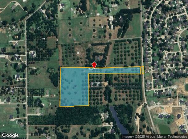  4307 Bowser Rd, Fulshear, TX Parcel Map