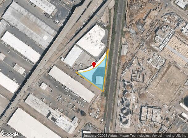 1908 Innes Ave, San Francisco, CA Parcel Map