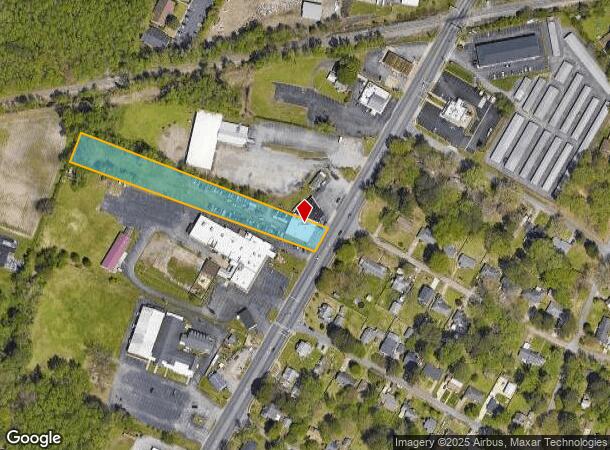  1408 George Washington Hwy N, Chesapeake, VA Parcel Map