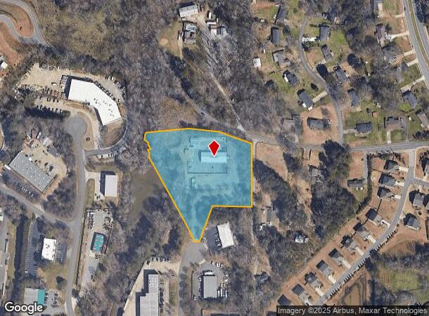  2370 Justin Trl, Alpharetta, GA Parcel Map