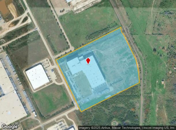  4200 Railport Pky, Midlothian, TX Parcel Map