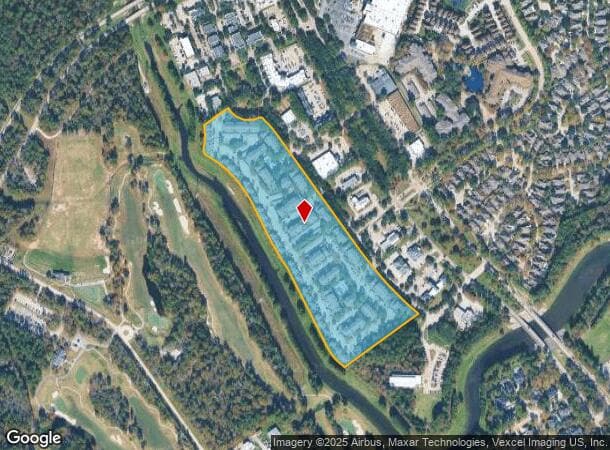 2611 Bens Branch Dr, Kingwood, TX Parcel Map