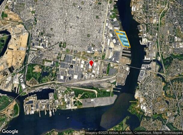 84 S Pier, Philadelphia, PA Parcel Map