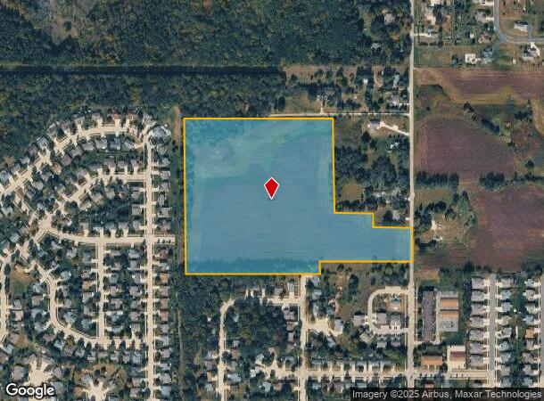 River Rd, West Bend, WI Parcel Map