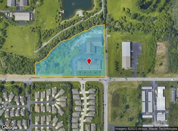 8500 Roll Rd, Clarence Center, NY Parcel Map