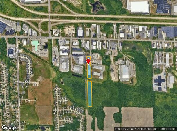 2685 Mullins Ct Nw, Grand Rapids, MI Parcel Map
