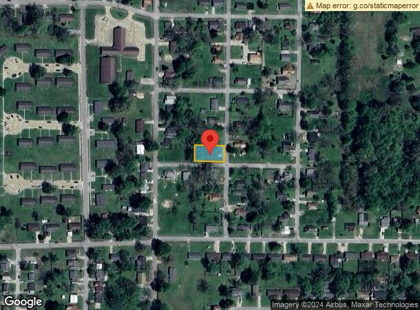  1825 Woodrow St, Poplar Bluff, MO Parcel Map