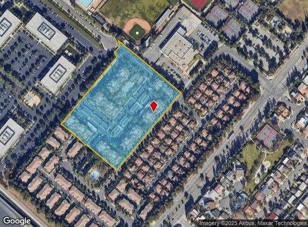  4238 El Camino Real, Irvine, CA Parcel Map