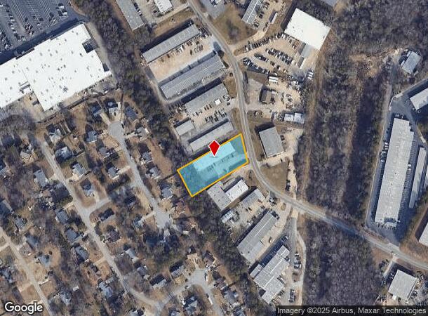  2160 Hilton Dr, Gainesville, GA Parcel Map