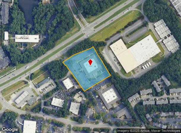  3159 Campus Dr, Norcross, GA Parcel Map