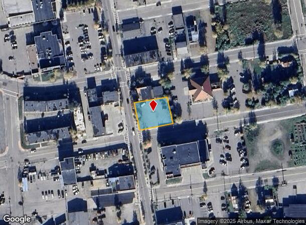  1009 Cushman St, Fairbanks, AK Parcel Map