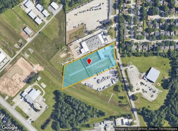  20519 Rhodes Rd, Spring, TX Parcel Map