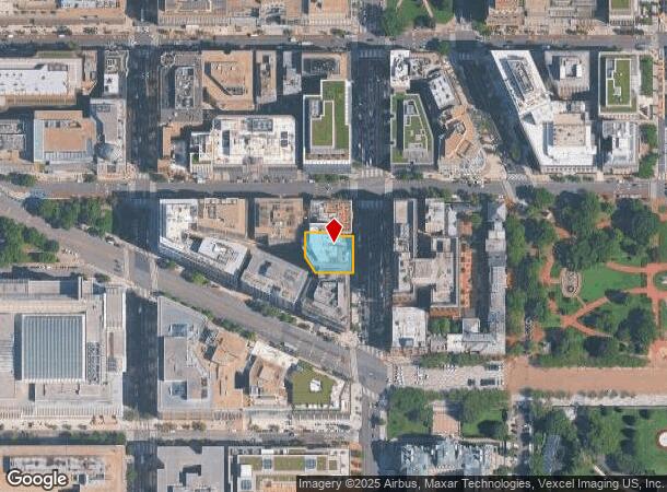 750 17Th St Nw, Washington, DC Parcel Map