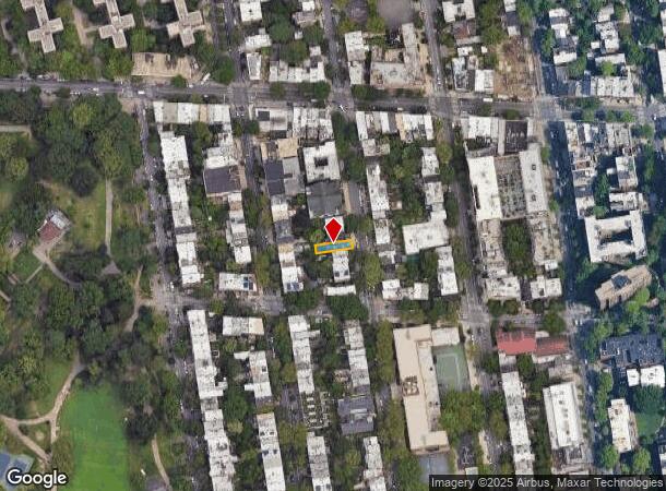  184 Adelphi St, Brooklyn, NY Parcel Map