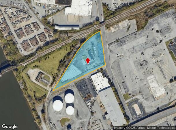  140 N 1St St, Nashville, TN Parcel Map