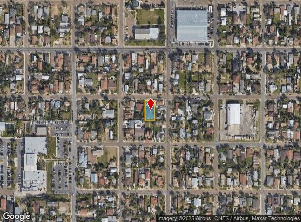  817 E Kearney St, Laredo, TX Parcel Map