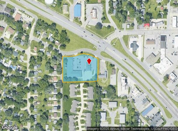 1040 Alabar Ave, Waterloo, IA Parcel Map