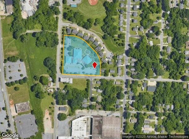 401 S Lake Ave, High Point, NC Parcel Map