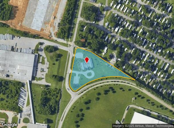  7401 Riverport Dr, Louisville, KY Parcel Map
