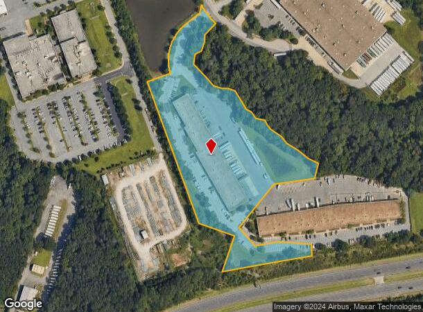  520 Mccormick Dr, Glen Burnie, MD Parcel Map