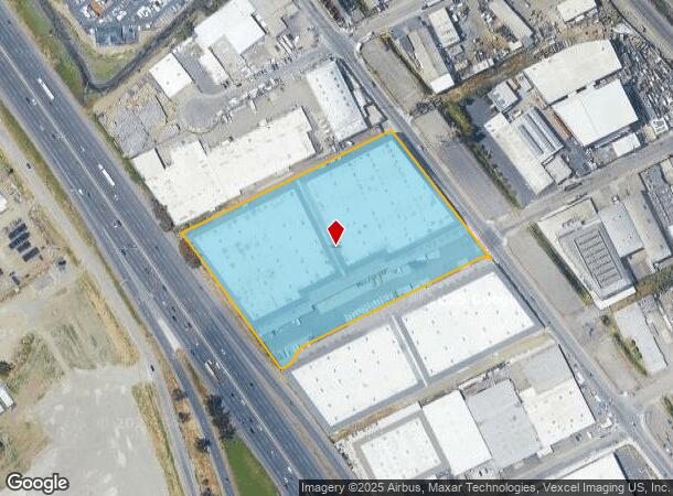 6195 Coliseum Way, Oakland, CA Parcel Map