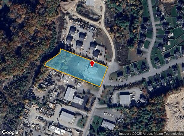 205 Industrial Rd, Wrentham, MA Parcel Map