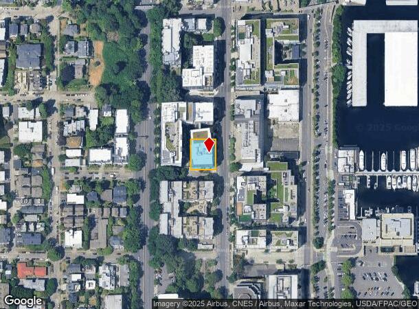  1309 Dexter Ave N, Seattle, WA Parcel Map