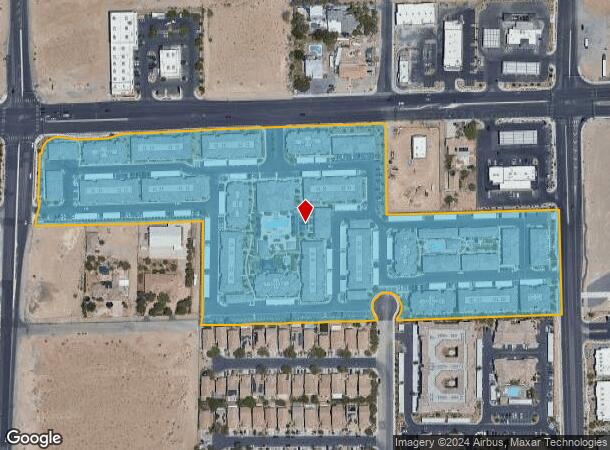  3663 W Cactus Ave, Las Vegas, NV Parcel Map