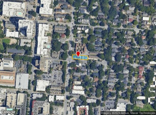  741 Piedmont Ave Ne, Atlanta, GA Parcel Map