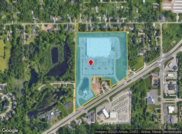 7157 E Saginaw St, East Lansing, MI Parcel Map