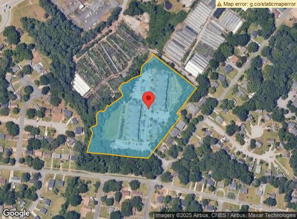  1127 Manor Close Dr, Rock Hill, SC Parcel Map