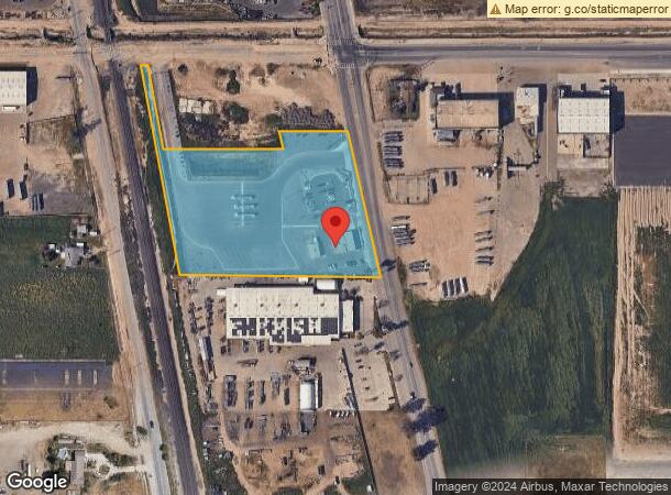  2861 S K St, Tulare, CA Parcel Map