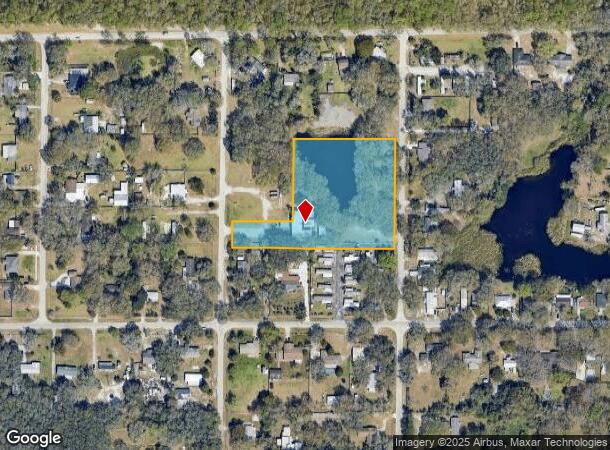  15115 N 19Th St, Lutz, FL Parcel Map