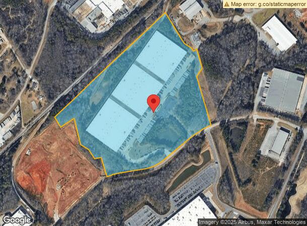  2500 W Park Dr, Gainesville, GA Parcel Map