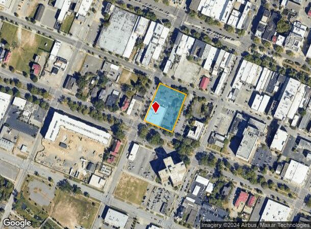  1029 Greene St, Augusta, GA Parcel Map