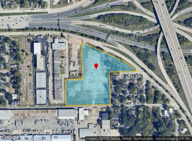  1690 North Loop, Houston, TX Parcel Map