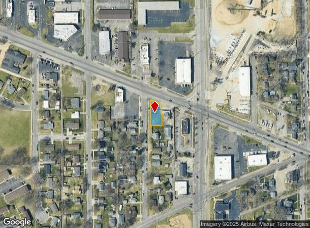  3222 Lincoln Way W, South Bend, IN Parcel Map