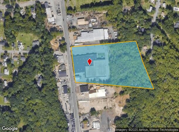  1214 Washington St, Stoughton, MA Parcel Map