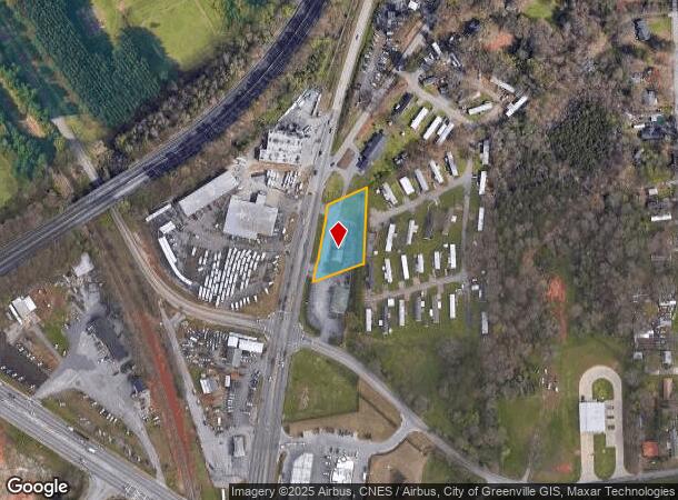  1405 Grove Rd, Greenville, SC Parcel Map