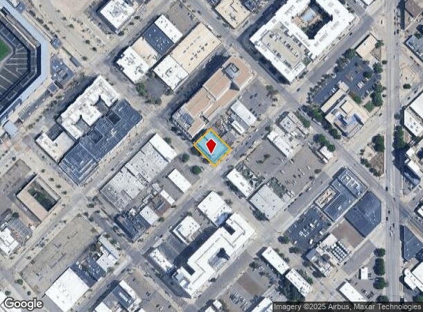 1307 22Nd St, Denver, CO Parcel Map