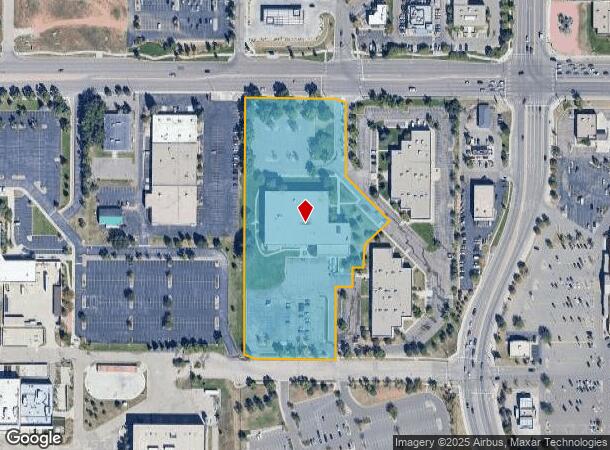  1365 Garden Of The Gods Rd, Colorado Springs, CO Parcel Map