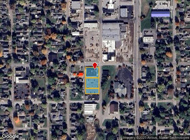 2160 Cottage Ave, Columbus, IN Parcel Map